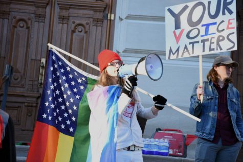 Protesters speak out about Trump’s election