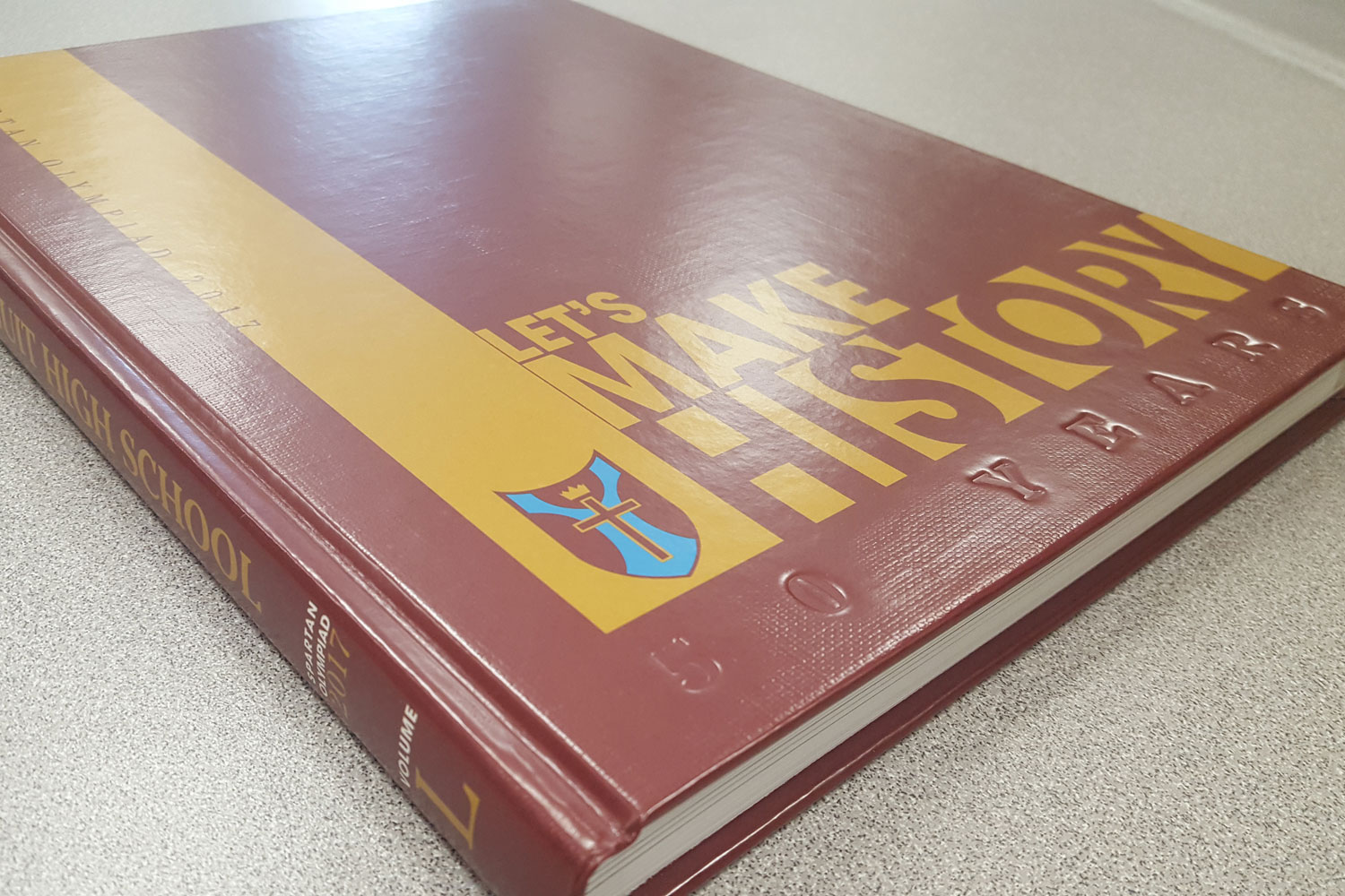 Members of the Class of 2017 can pick up their yearbook in the main office. The yearbook staff will distribute all of the rest on the first day of school Aug. 17.