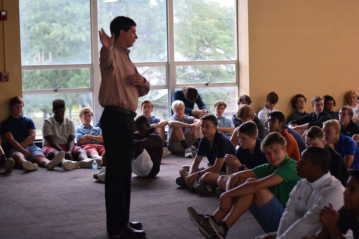 Poelker has moved up into the position of principal and students are wondering how the school will change.