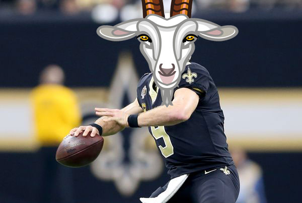 Drew Brees is a quarterback in search of immortality