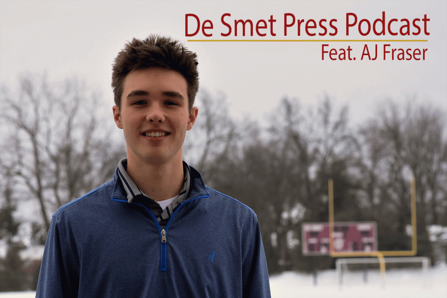 Junior AJ Fraser is the guest on this edition of the De Smet Press Podcast.