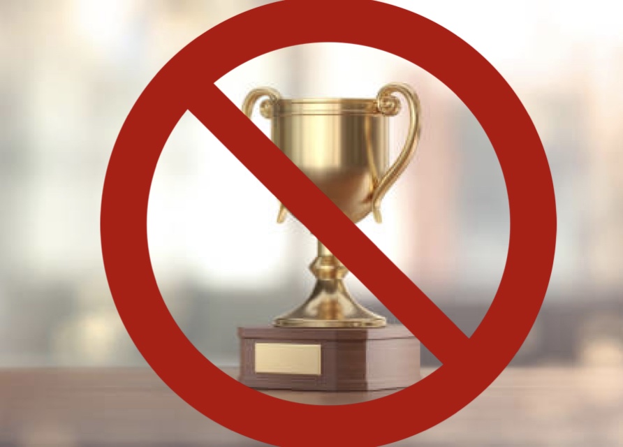 Participation trophies do not teach kids how to lose.