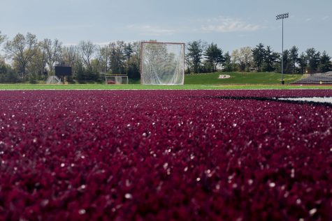 The turf sits empty after MSHSAA cancels the spring sports season.