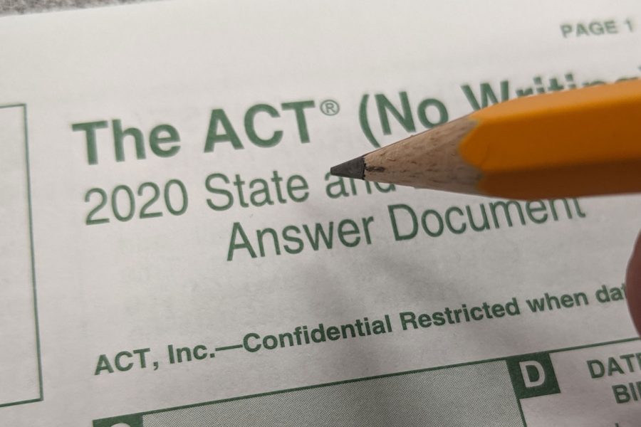 Seniors will take the ACT on campus Oct. 6. For many, it is the first time they will take the test due to Covid-19 restrictions.