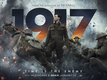 “1917” is an action-packed movie about World War I that takes place in France.