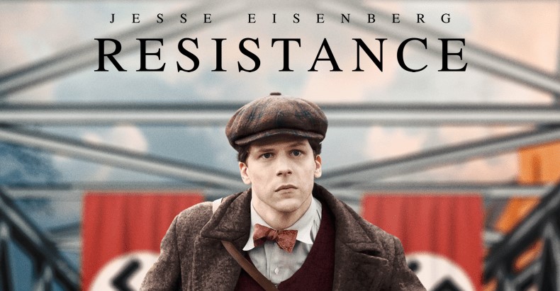 The movie Resistance takes place in France in 1938 and is about a former mime named  Marcel Marceau who eventually joins the resistance against the Nazis.