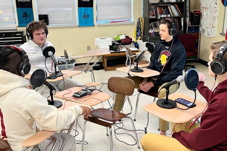 The podcast team interviews Campus Ministry leader Daniel Dowell 23 about Lent.