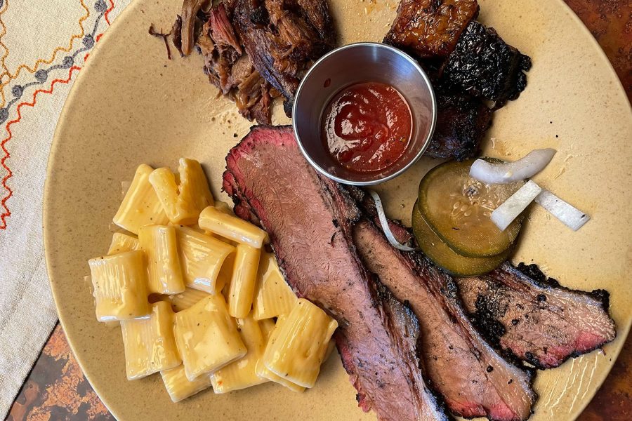 Navin’s BBQ, located in Tower Grove East, serves up a tasty BBQ menu including burnt ends, brisket and mac & cheese.  (3559 Arsenal St, 63118)