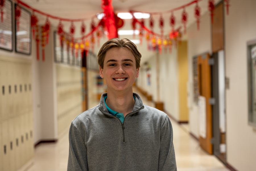 Junior Hudson Miller 24 achieved a perfect score on his ACT to complement his impressive academic record.