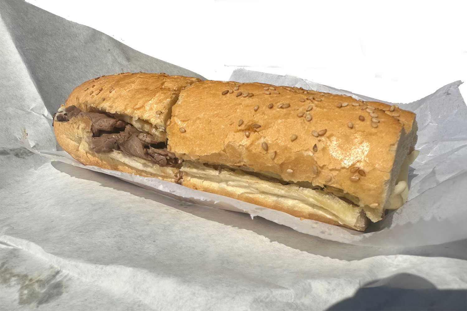 The Big Tommy sandwich from Blues City Deli.
